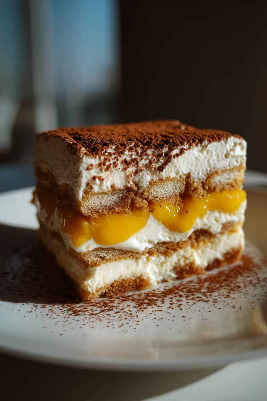 Sündiges Mango Tiramisu Mascarpone Cantuccini in 2 Stunden