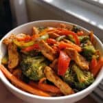 Schnelles Truthahn-Gemüse-Pfannengericht