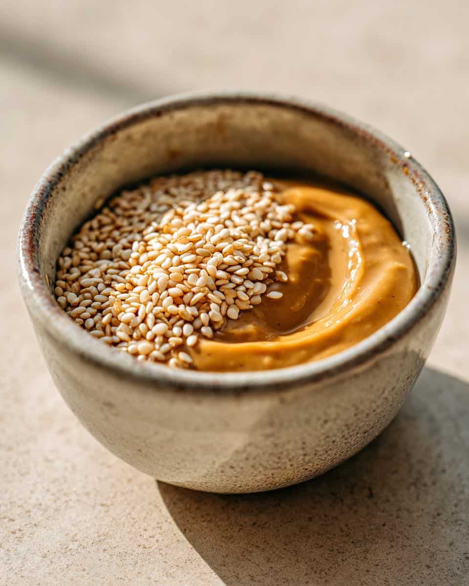 Sesampaste aus Sesamsamen pur - detail 2