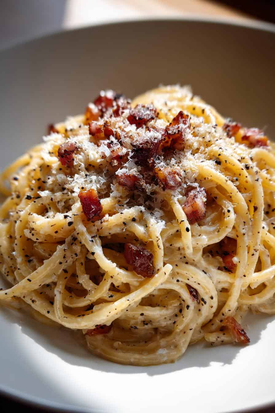 Spaghetti Carbonara ohne Ei: Der sündhaft leckere Genuss