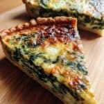 Spinat Quiche Parmesan Ricotta