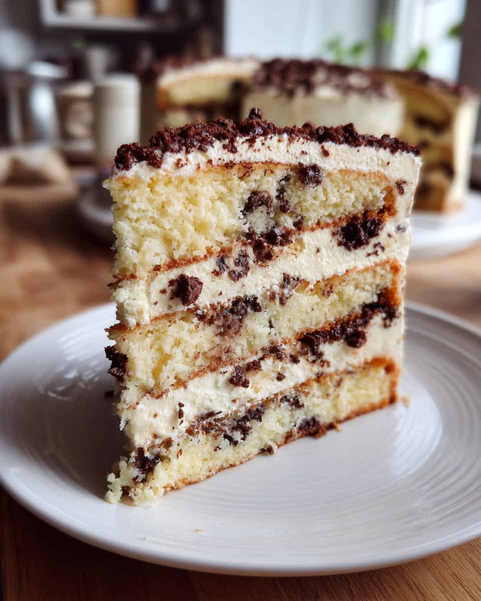 Stracciatella Kuchen - detail 1