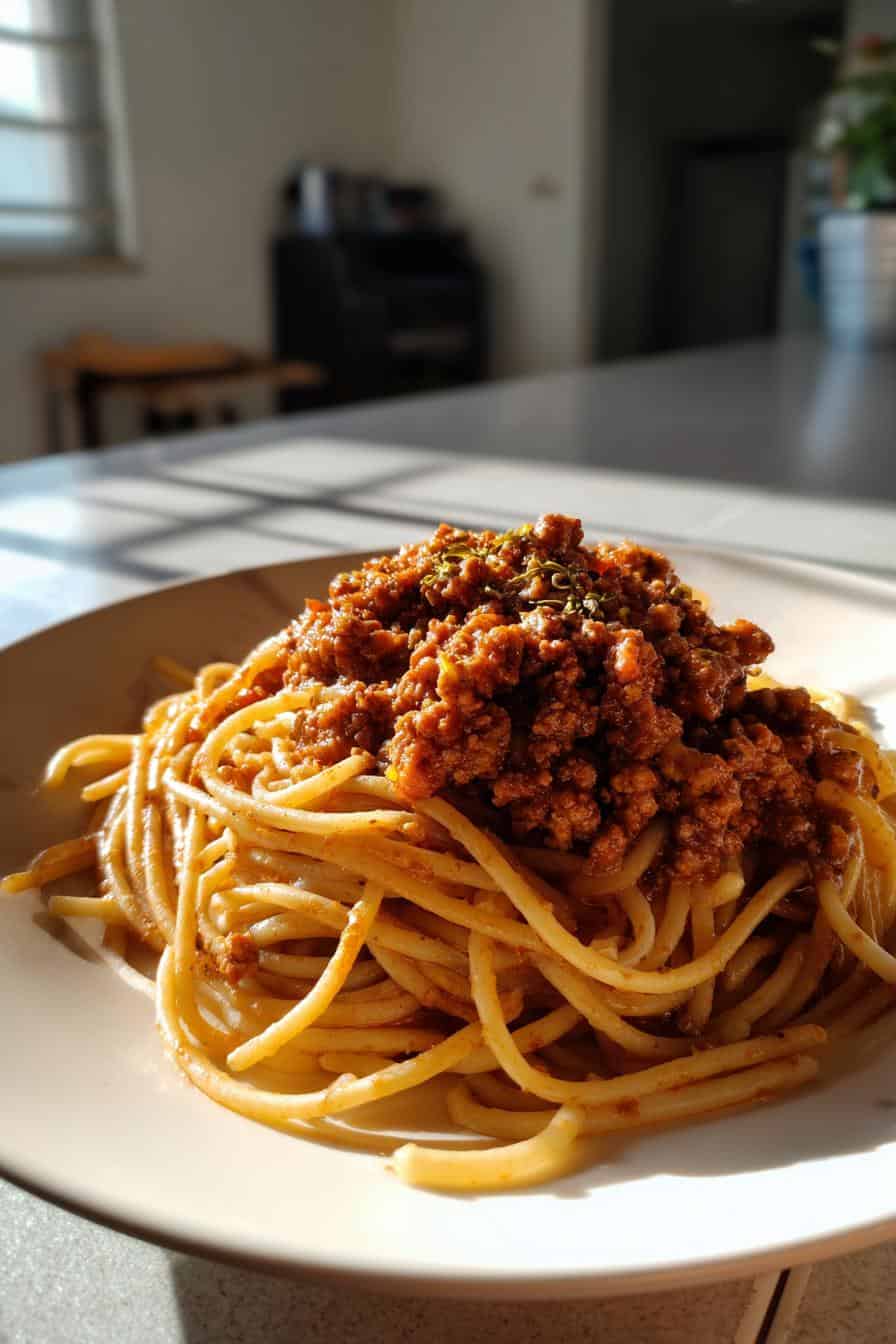 Vegane Spaghetti Bolognese: 2 Zutaten Enthüllen Wahnsinn