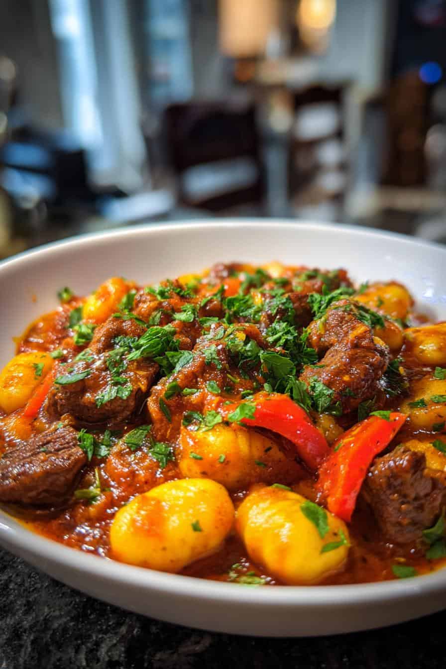 Wärmendes Gnocchi Gulasch - detail 1