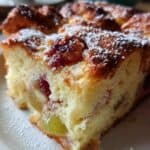 Brioche-Auflauf süß und fruchtig