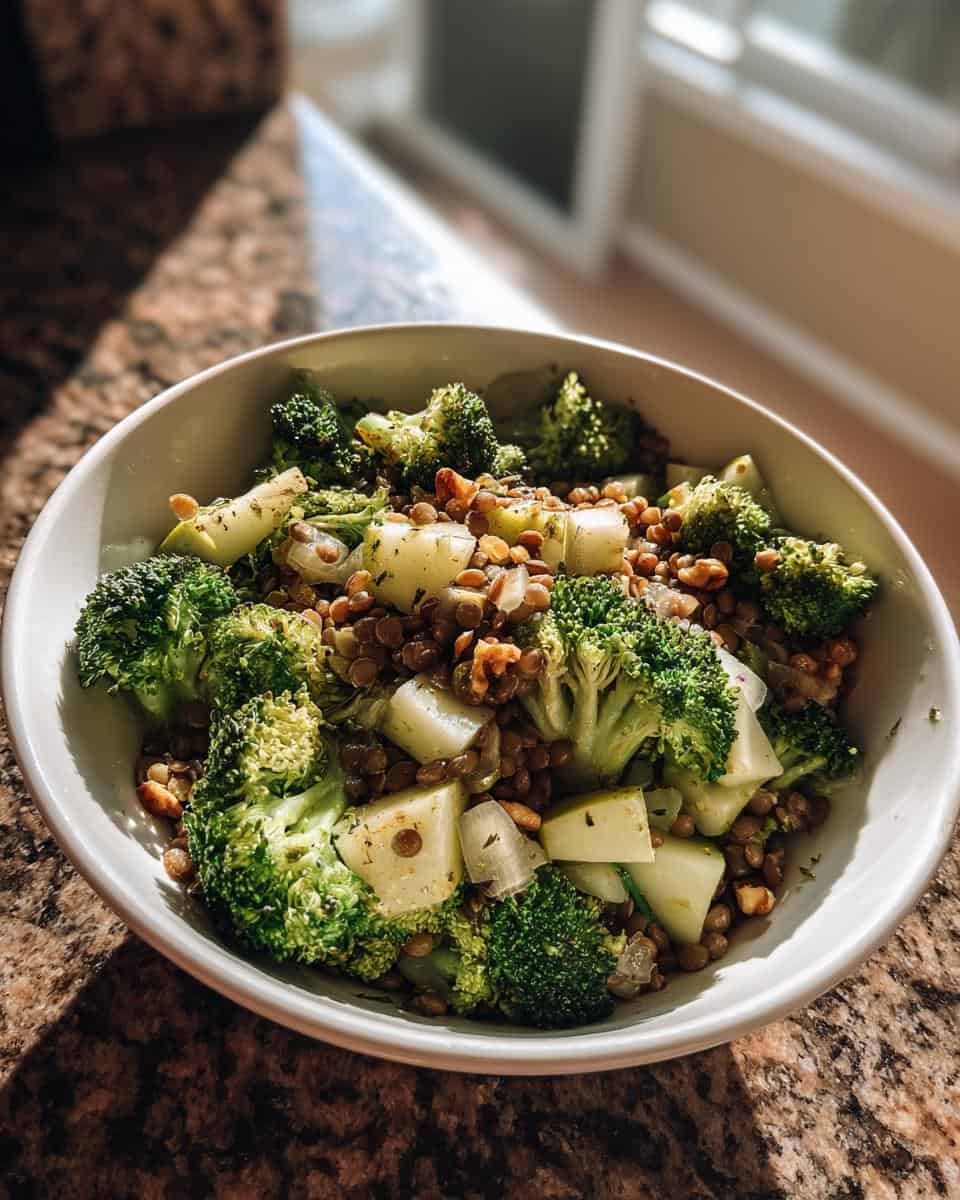 Brokkoli Apfel Linsen Walnuss - detail 3