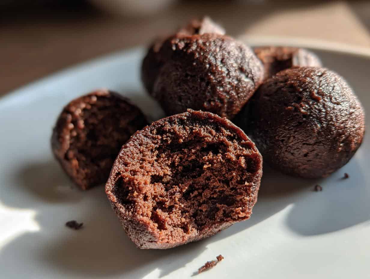 Schokoladen-Espresso-Energiebällchen: 10-Minuten-Glück