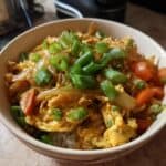 Einfache Eierrollen Bowl