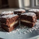 Einfache Schokoladen-Nougat-Taler