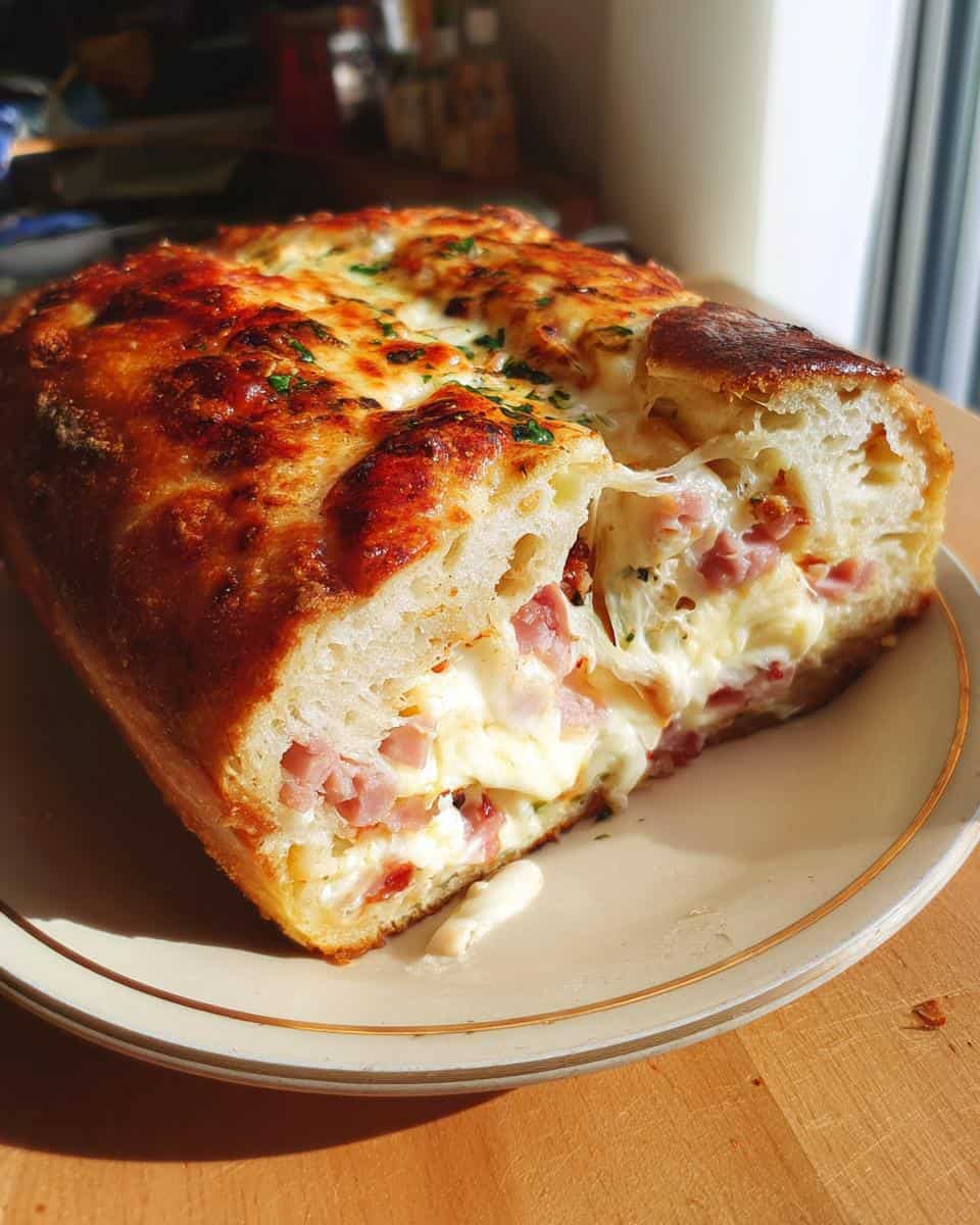 Gefülltes Pfannenbrot ohne Hefe - detail 2