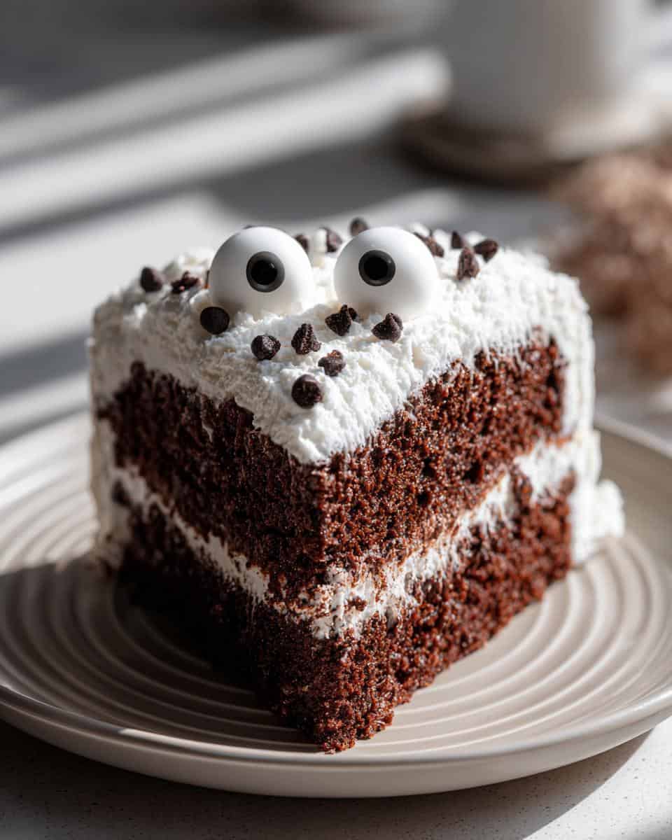 Geistertorte für Halloween - detail 2