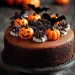 Geschnittener Halloween Kuchen