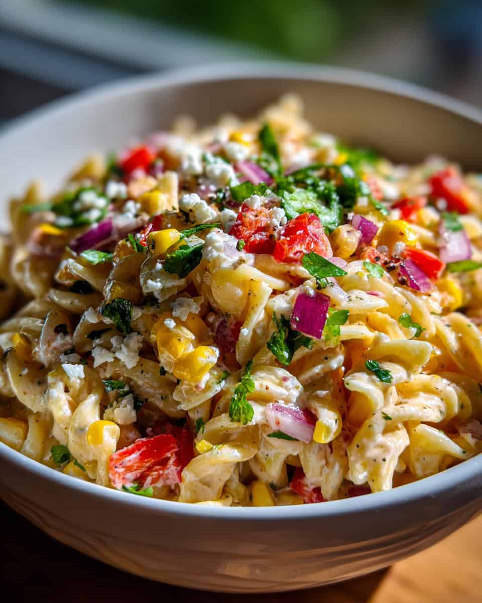 Gesunder Street-Corn Nudelsalat - detail 1