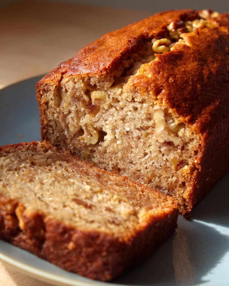 Glutenfreies Bananenbrot mit Walnussen - detail 2