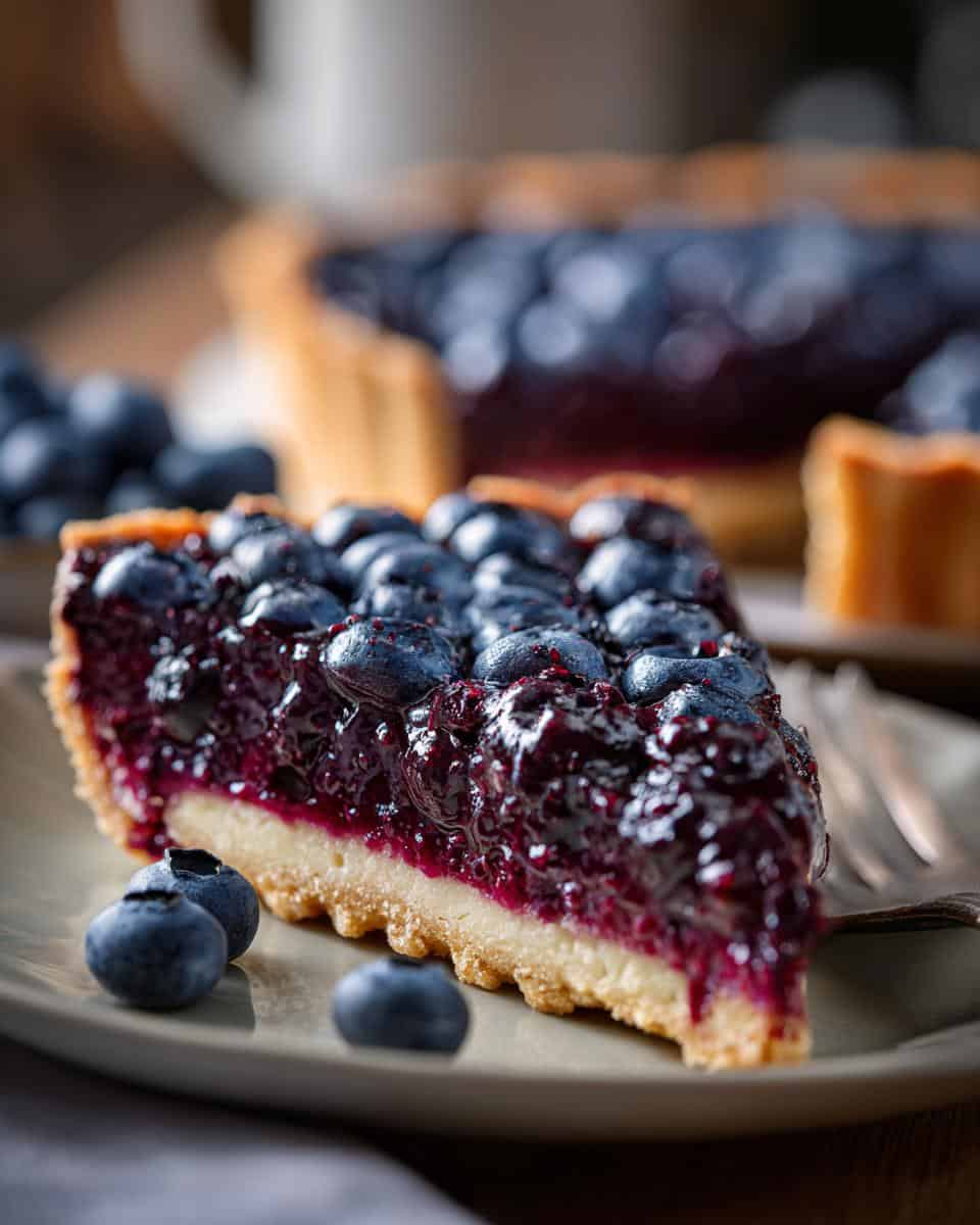 Gruselig leckere Blaubeer Tarte Halloween - detail 3