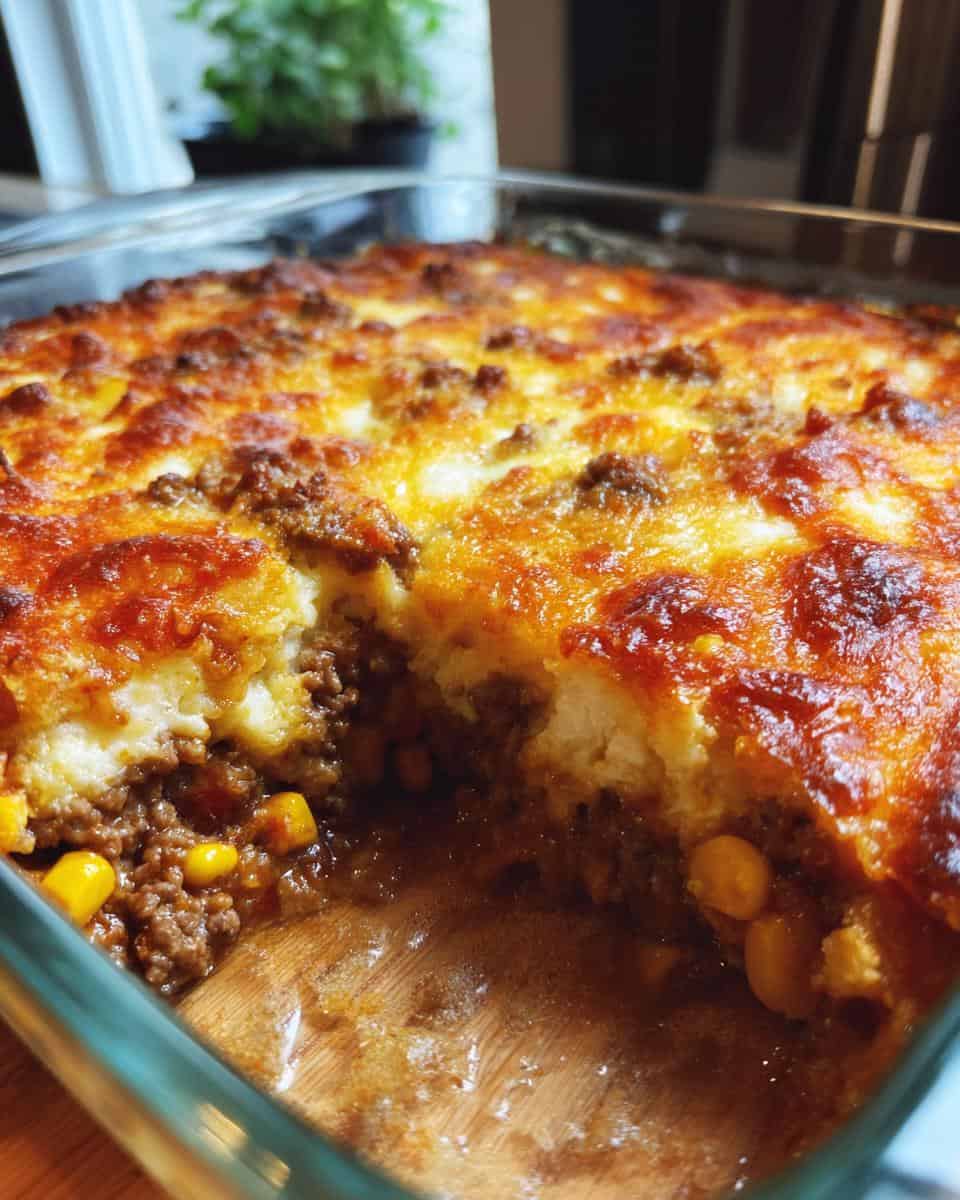 Hackfleisch Auflauf mit Mais - detail 1