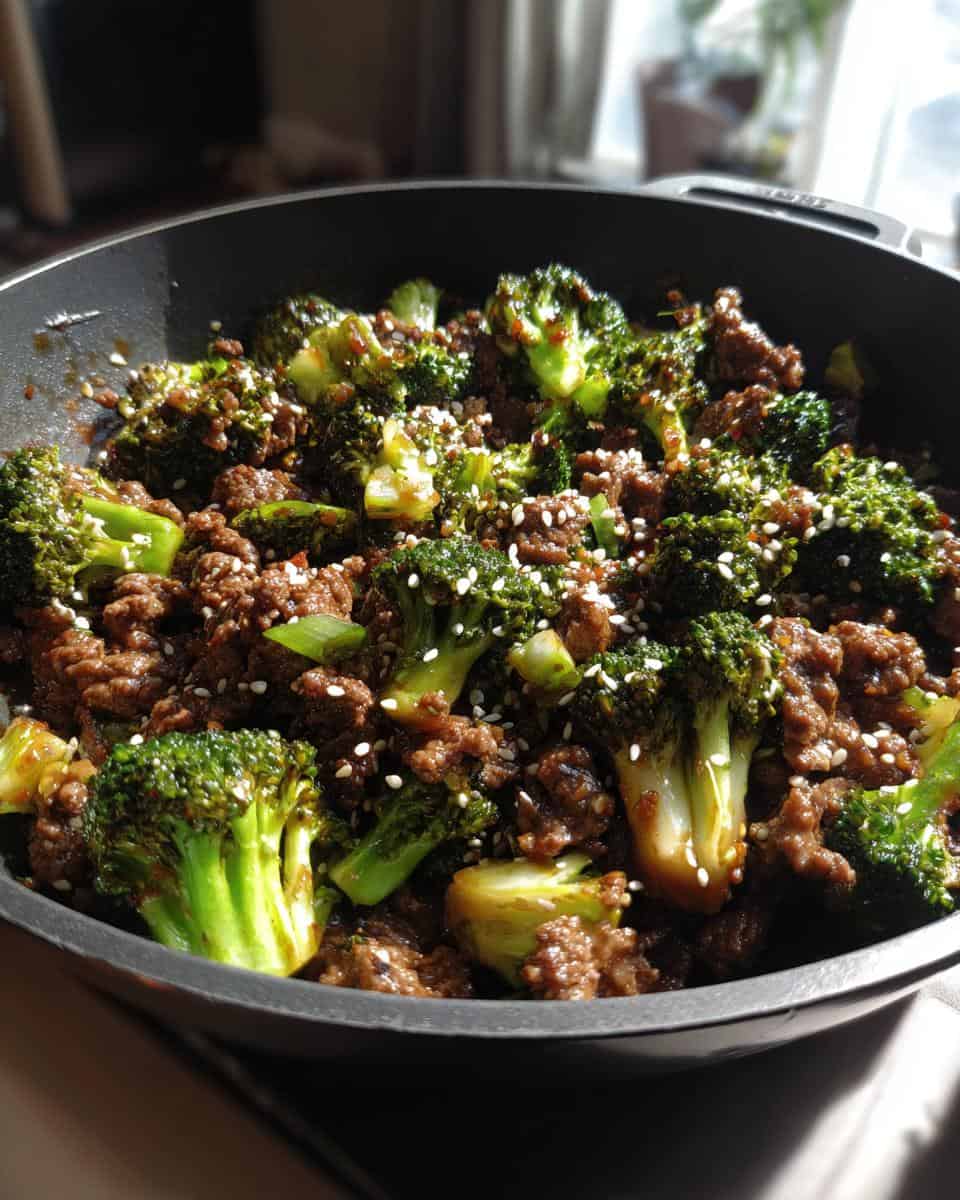 Hackfleisch Pfanne Brokkoli: Schnelles Teriyaki Rezept - detail 1
