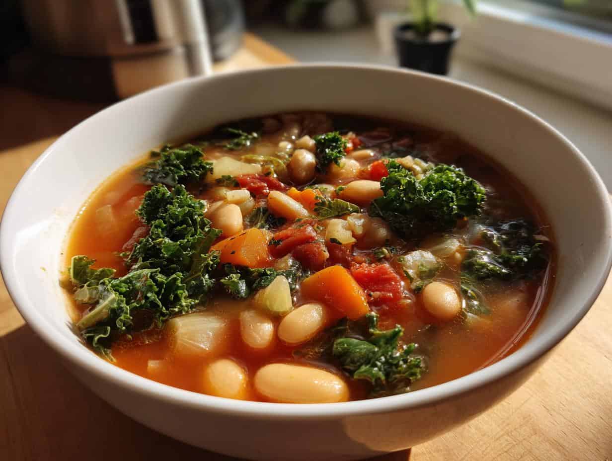 10 Minuten zur köstlichen Herzhafte Toskanische Suppe