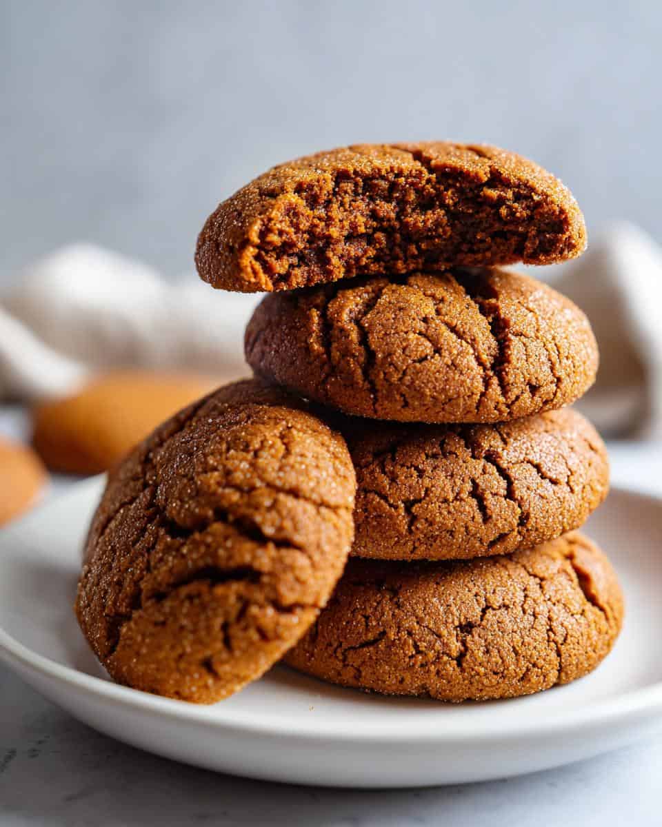 Ingwer-Melasse-Kekse - detail 2