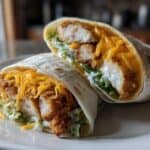 Knuspriger Chicken Ranch Snack Wrap
