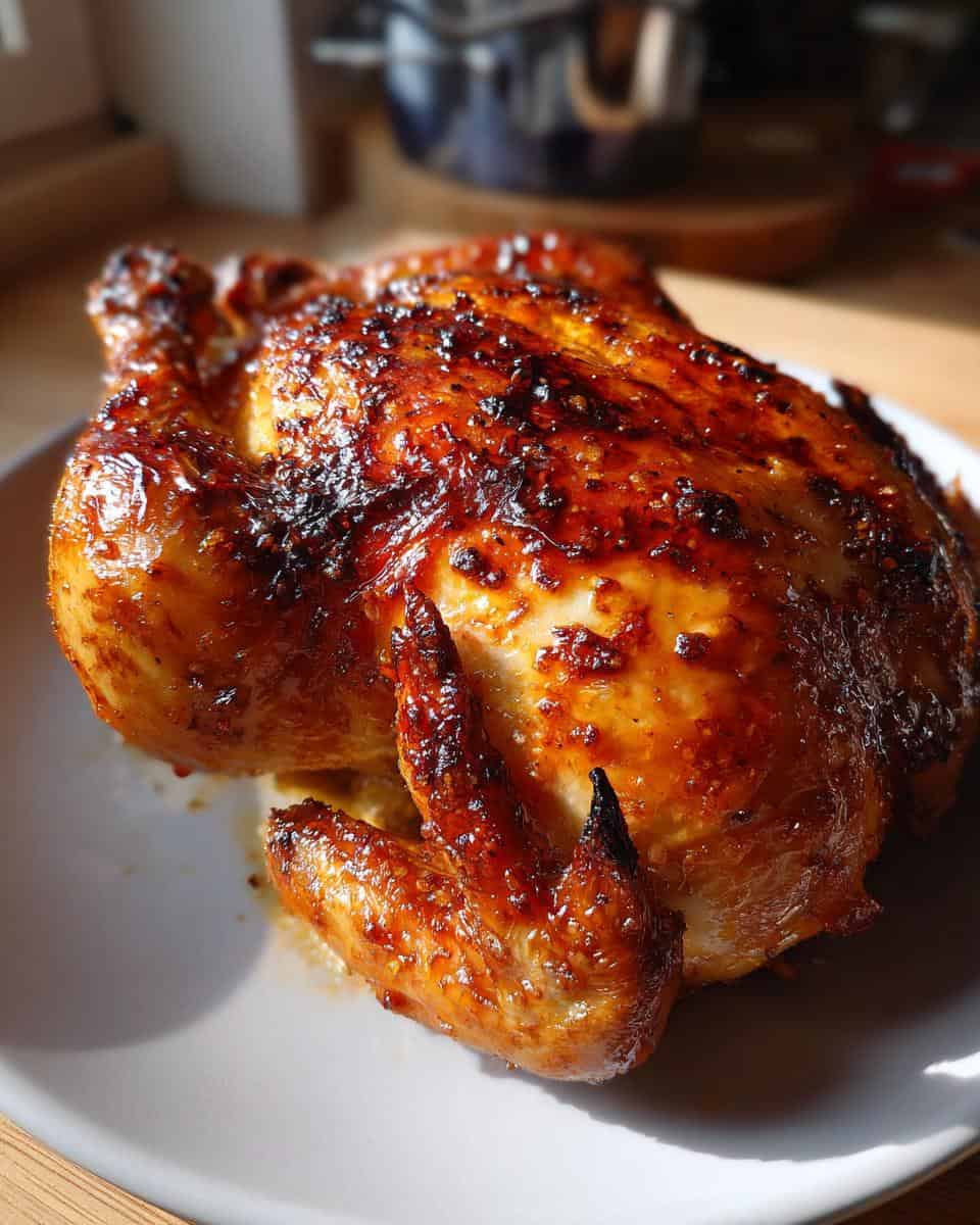 Knuspriges Hähnchen mit Hot Honey aus dem Ofen - detail 1