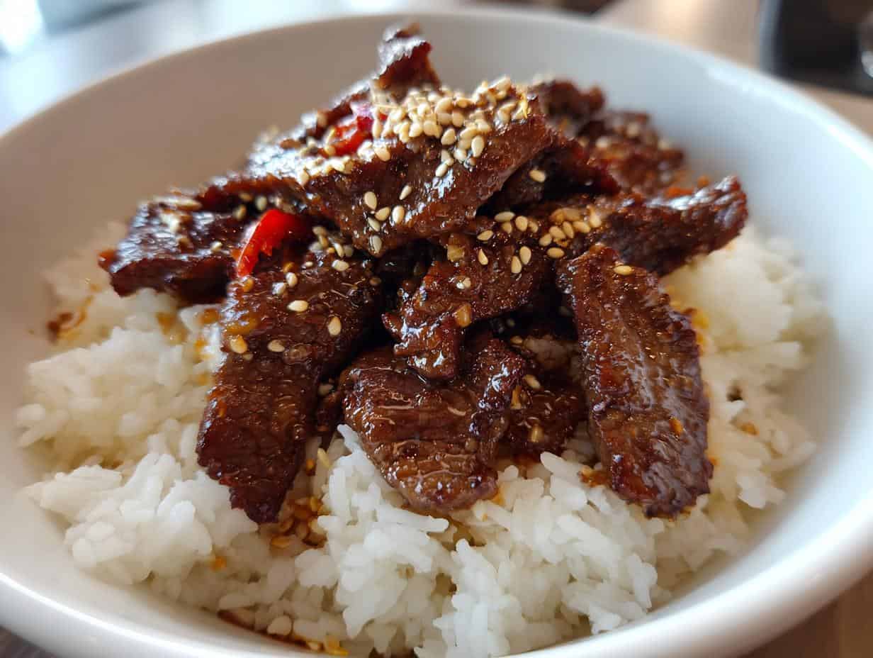 Knuspriges Rindfleisch: 20 Minuten teuflisch lecker