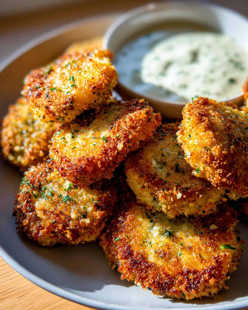 Kohlrabischnitzel mit Joghurt Aioli - detail 2