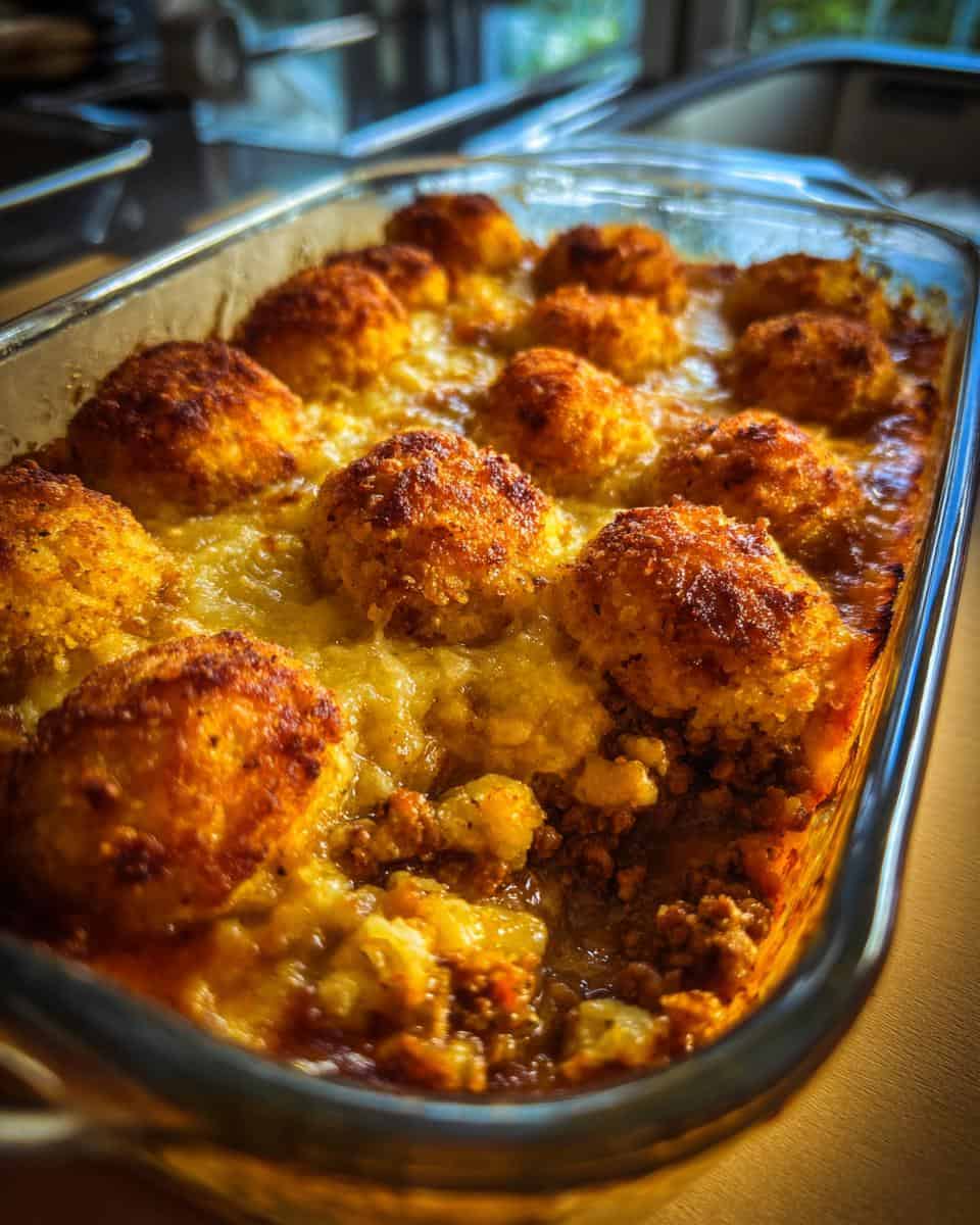 Kroketten-Hack-Auflauf - detail 1