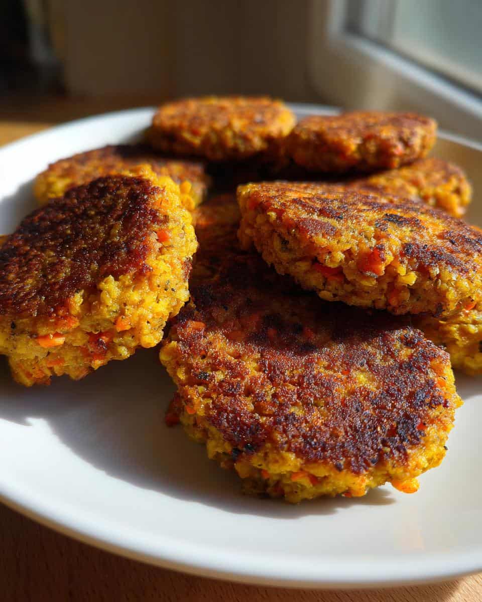 Linsen Frikadellen mit Karotten - detail 2