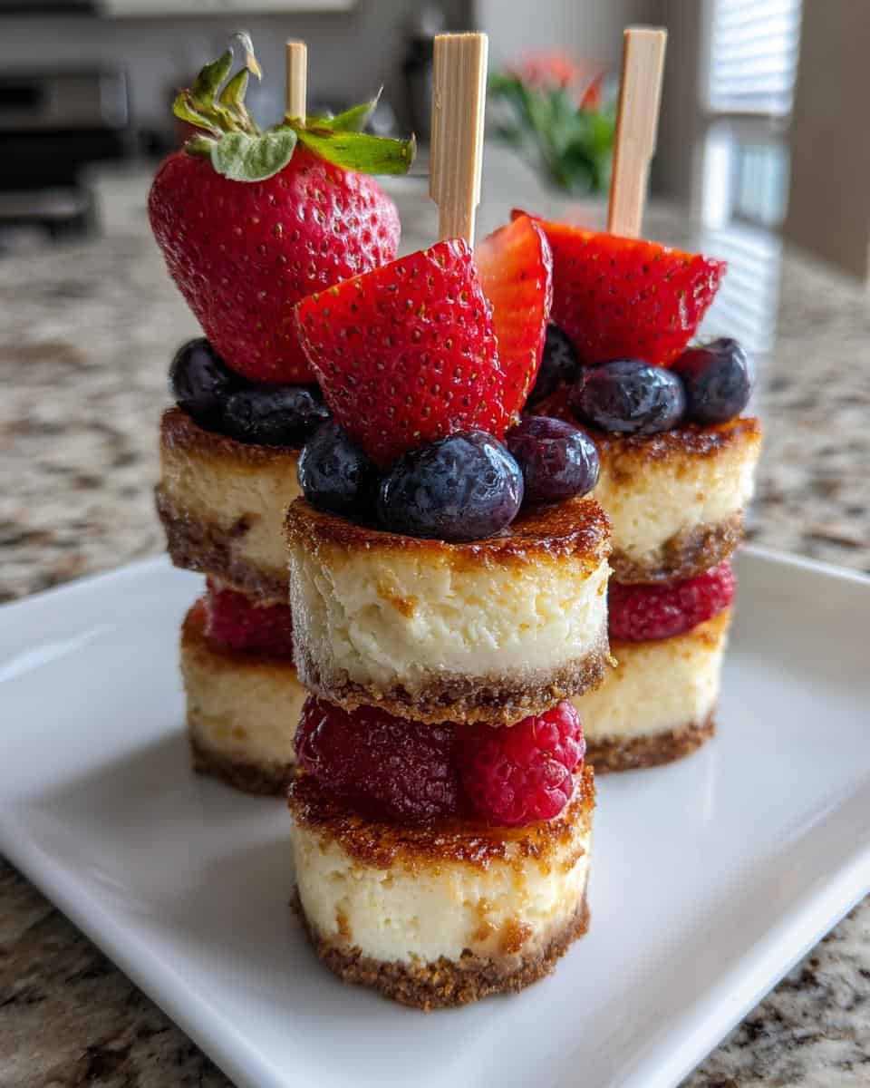 Mini Käsekuchen Spieße - detail 1