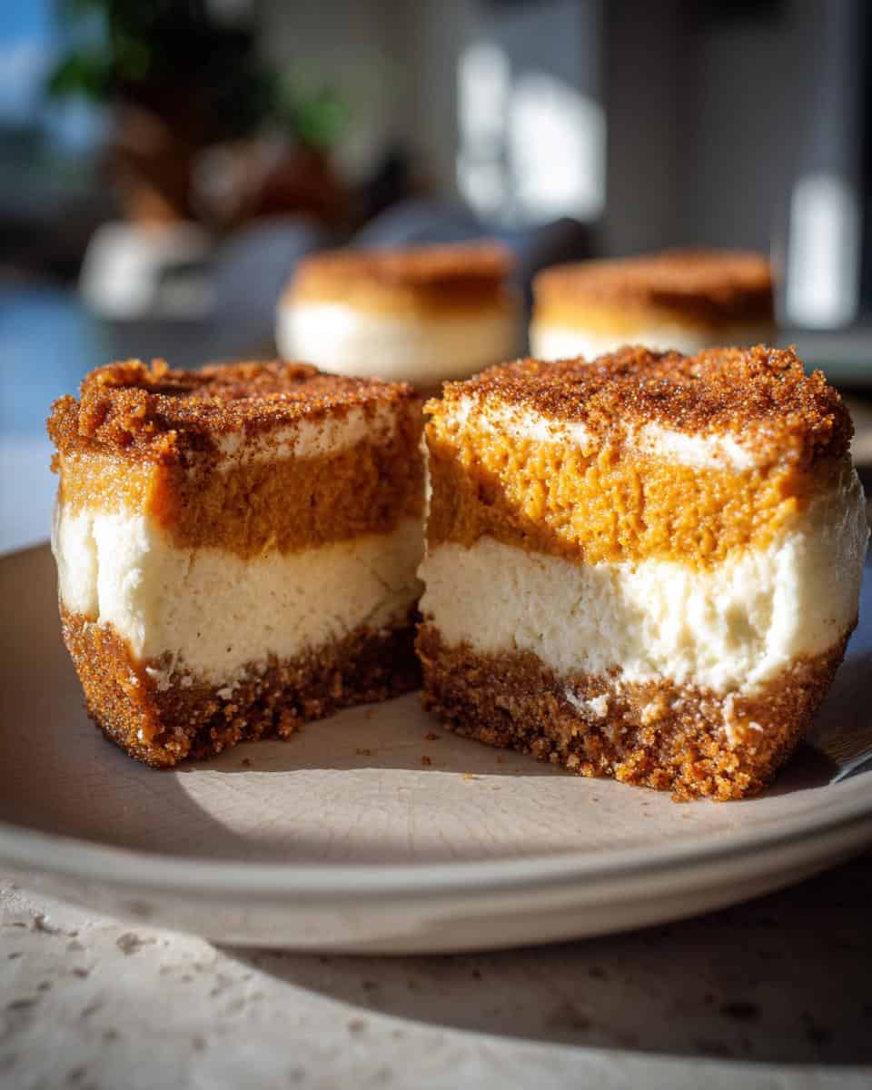 Mini Vegane Kürbis Käsekuchen - detail 1