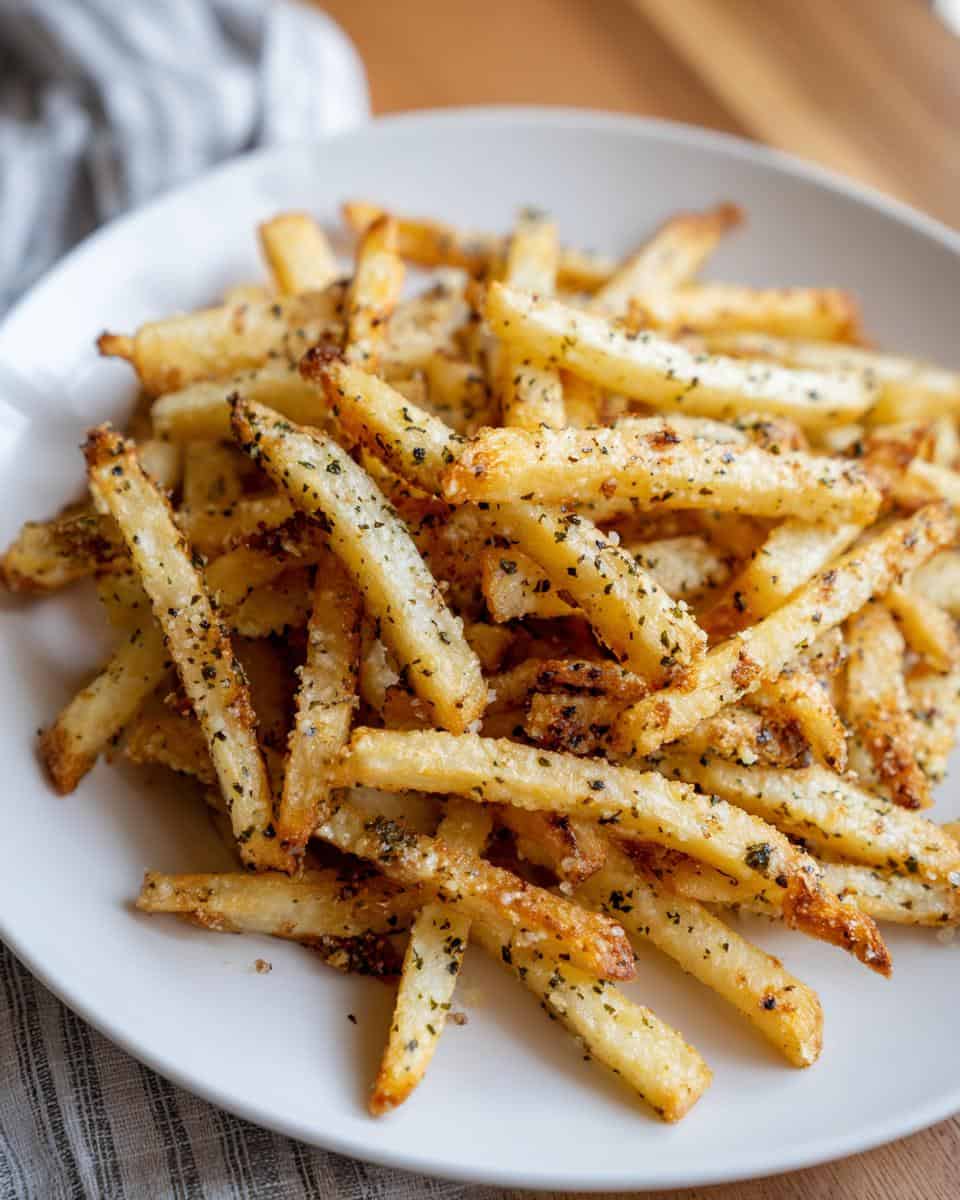 Parmesan Knoblauch Pommes Airfryer - detail 1
