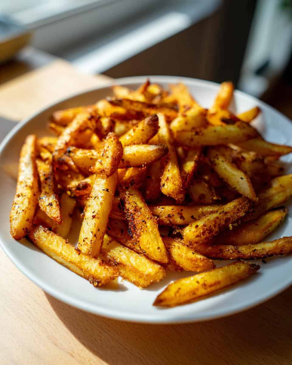 Parmesan Knoblauch Pommes Airfryer - detail 3