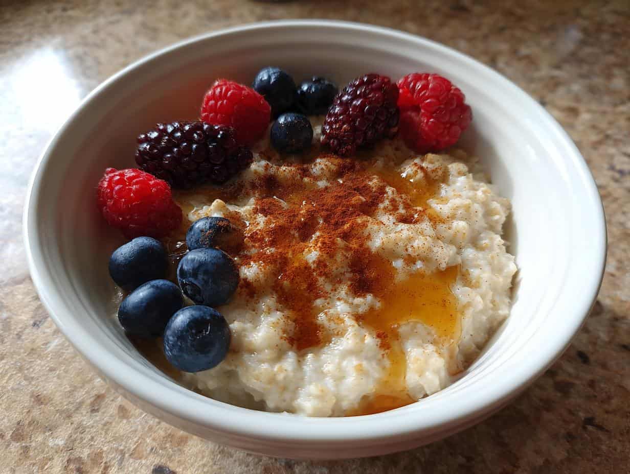 Verblüffend lecker: Porridge Grundrezept in nur 7 Minuten