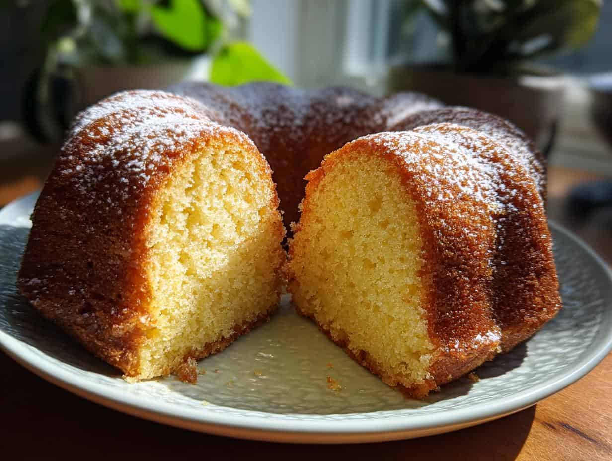 Saftiger Zitronen-Gugelhupf