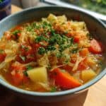Sauerkraut Suppe mit Gemuese