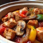 Schaschliktopf aus dem Ofen als Silvester Essen