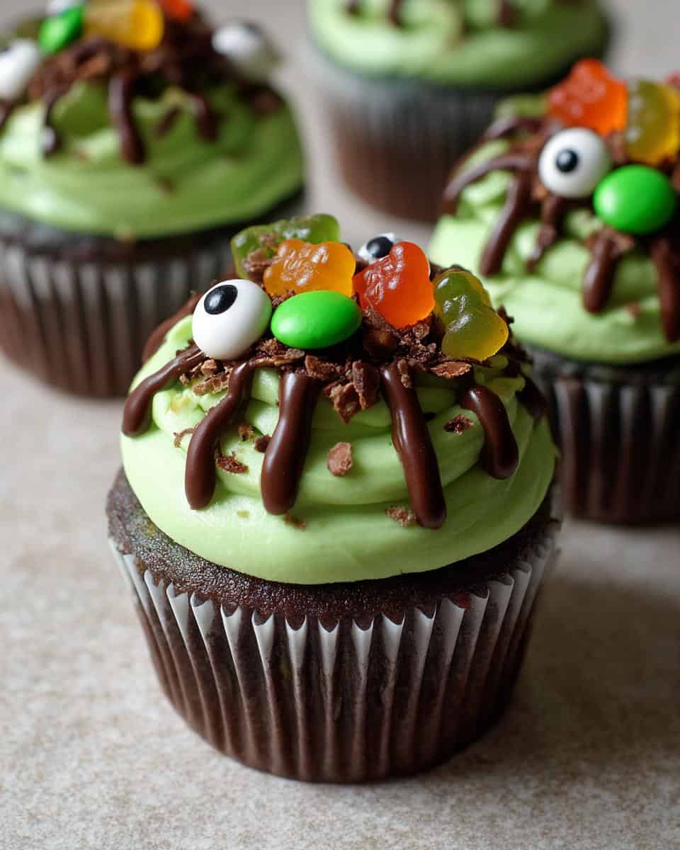 Schaurige Zombie-Cupcakes für deine Halloween-Party - detail 1