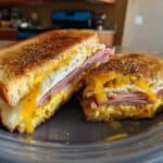 Schinken Ei Käse Brot