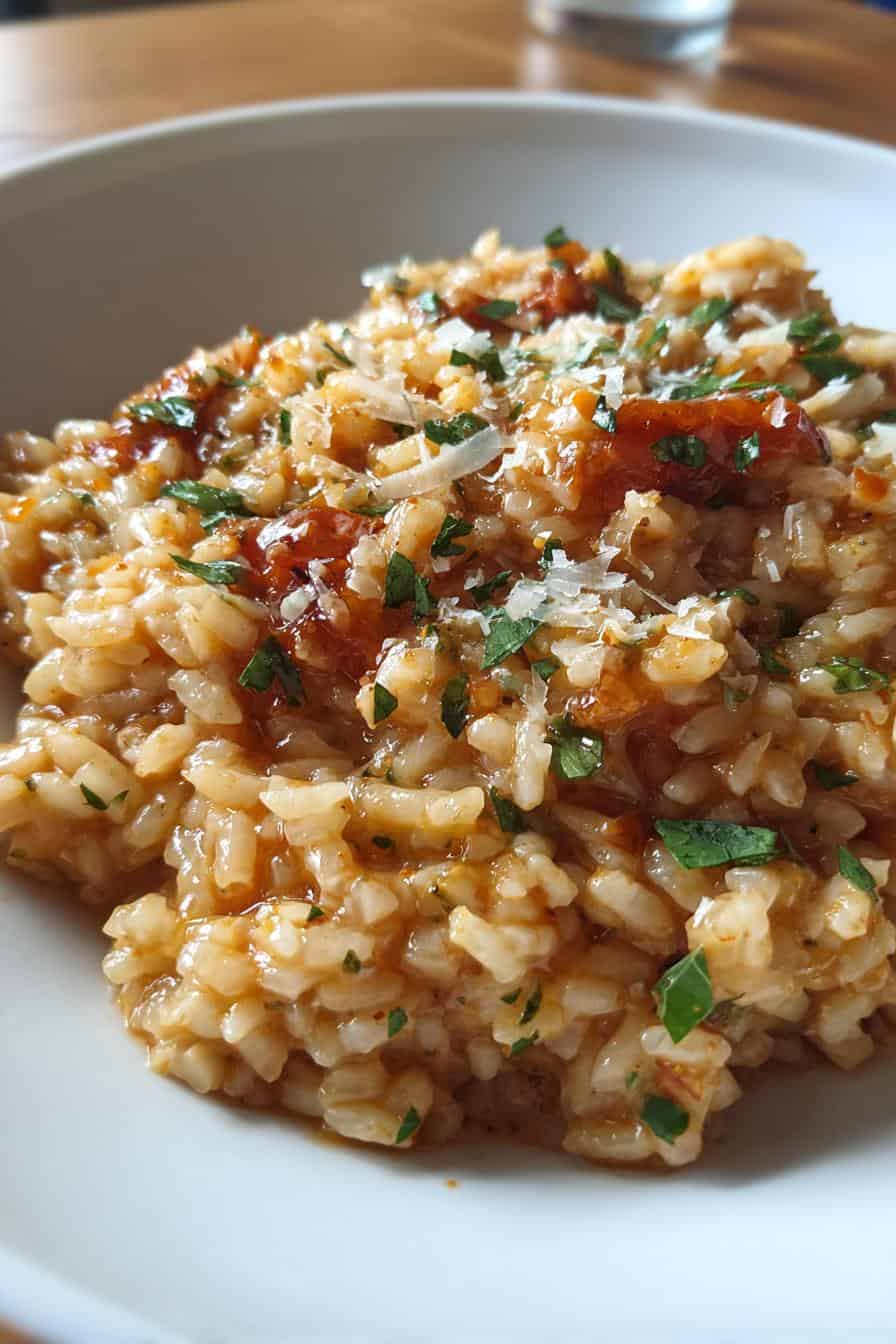 Tomatenrisotto: 1 Trick für unglaublich Lecker