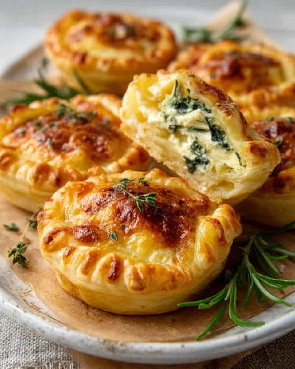 Vegetarische Kartoffeltaschen mit Frischkäsefüllung - detail 1