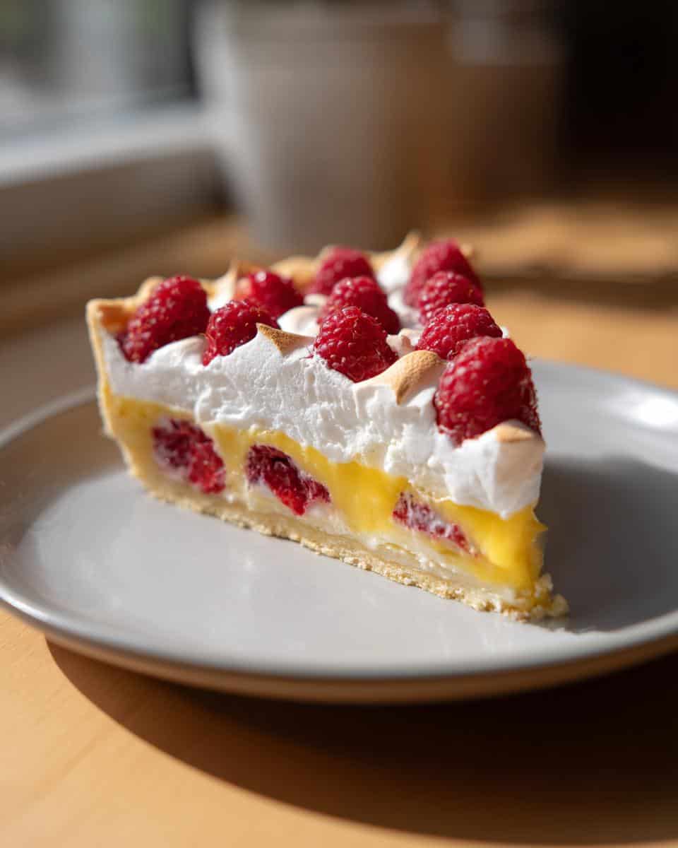 Zitronen Himbeer Baiser Tarte - detail 1