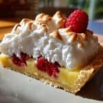 Zitronen Himbeer Baiser Tarte