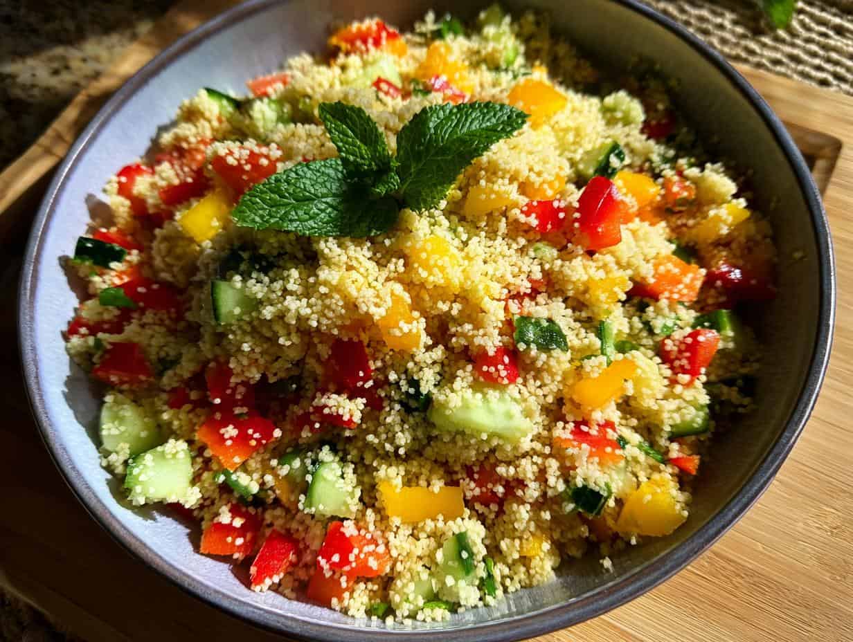 Unglaublich Lecker: Couscous-Salat Rezept in 30 Minuten