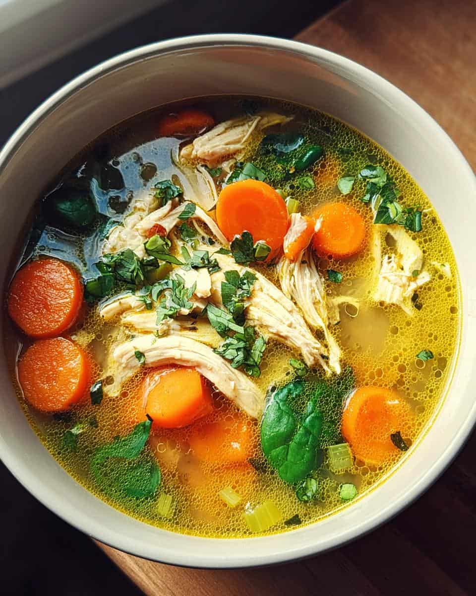 Entzündungshemmende Kurkuma-Hühnersuppe Rezept - detail 1