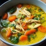 Entzündungshemmende Kurkuma-Hühnersuppe Rezept