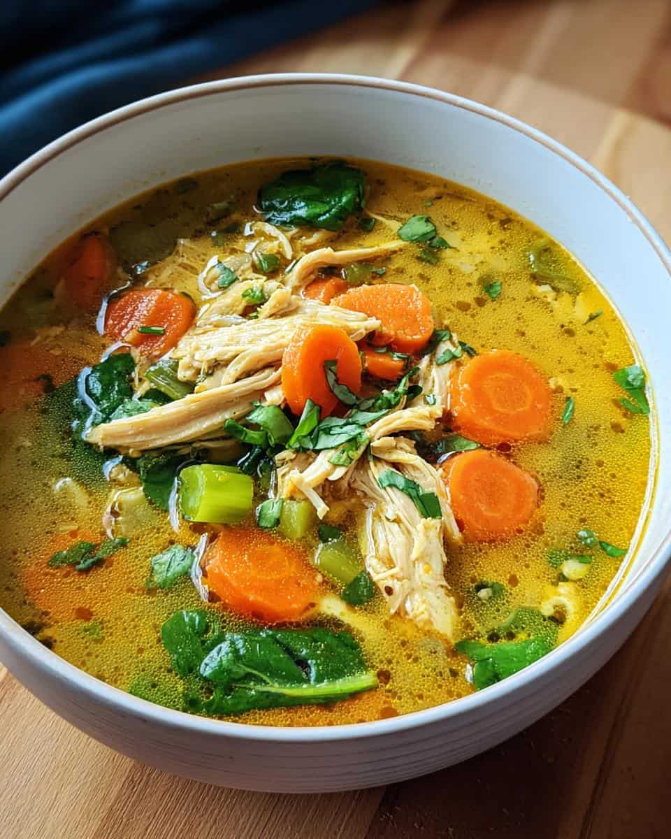 Entzündungshemmende Kurkuma-Hühnersuppe Rezept - detail 2