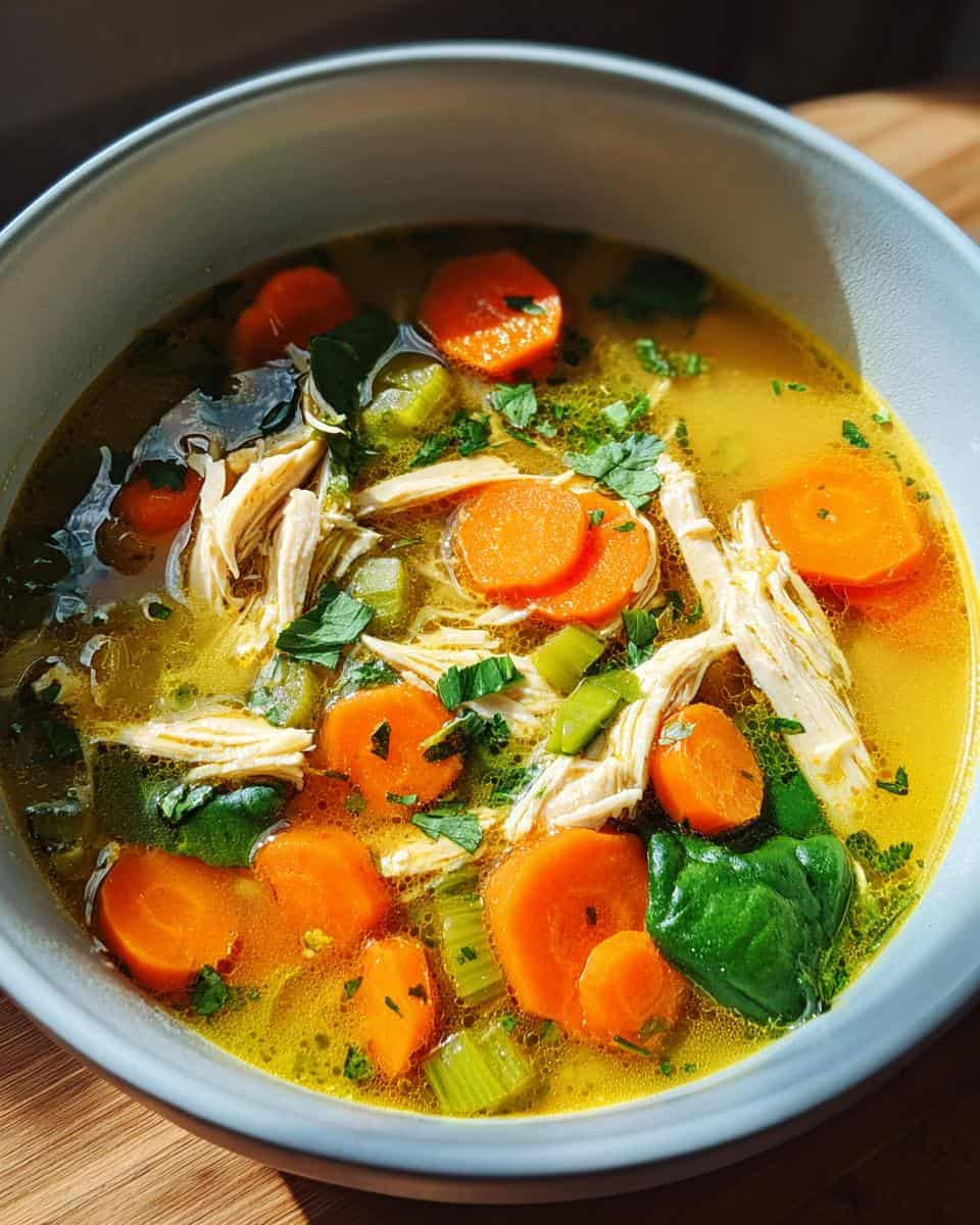 Entzündungshemmende Kurkuma-Hühnersuppe Rezept - detail 3