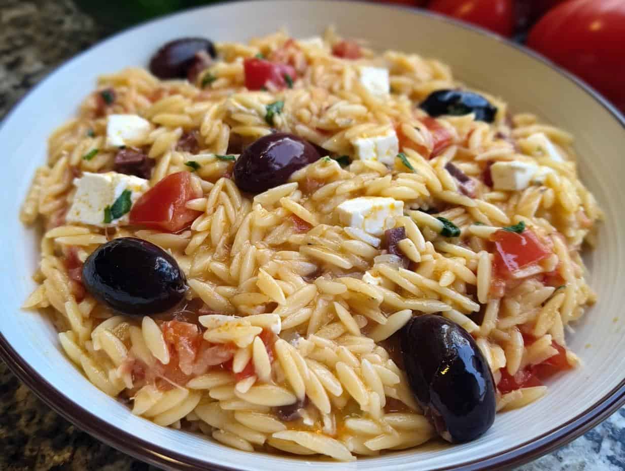 Griechische Reisnudeln: Geniales Rezept in 30 Minuten