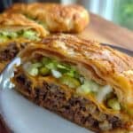 Knusprige Zwiebelrolle Big Mac Style selber machen